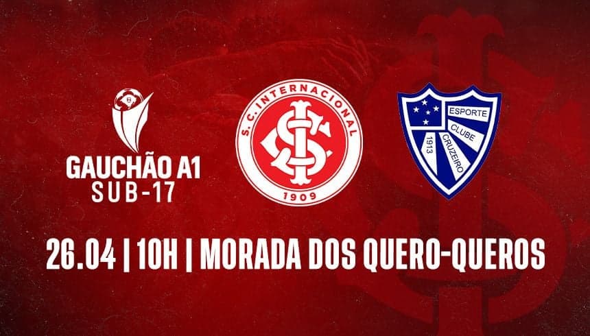 Serviço de jogo: Inter x Cruzeiro-RS | Campeonato Gaúcho Sub-17 - 2025