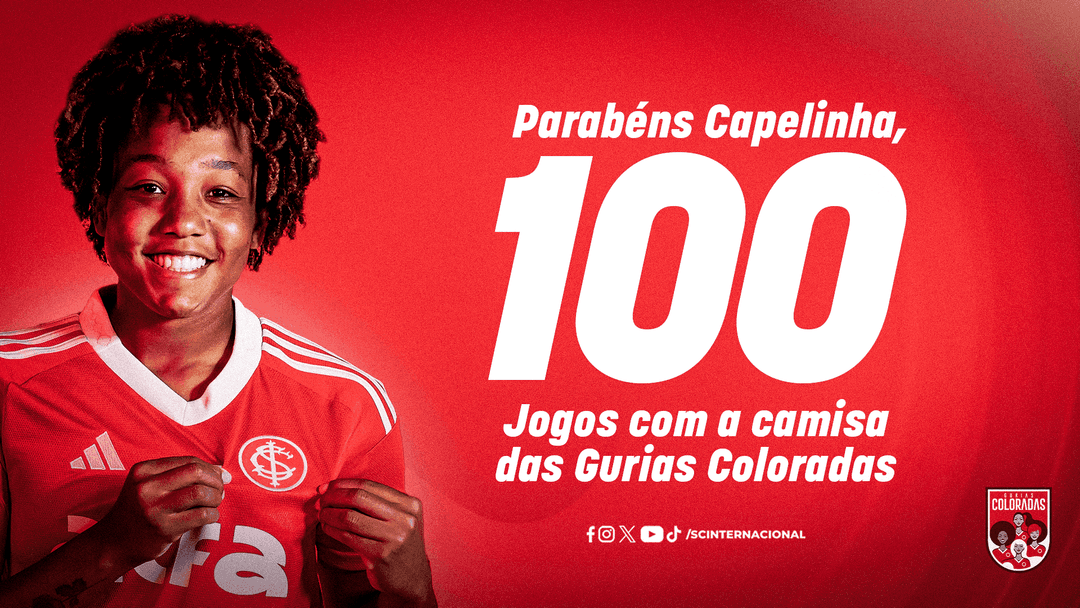 Capelinha alcança a marca de 100 jogos pelas Gurias Coloradas