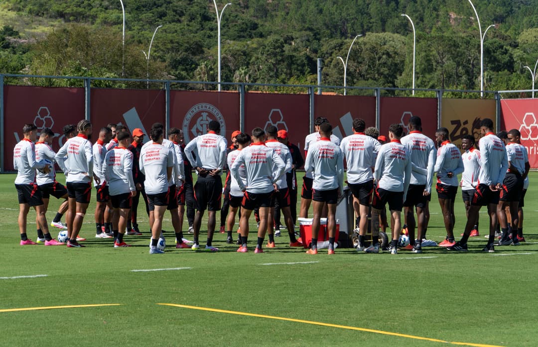 Inter encerra preparação para encarar o Cruzeiro no Beira-Rio