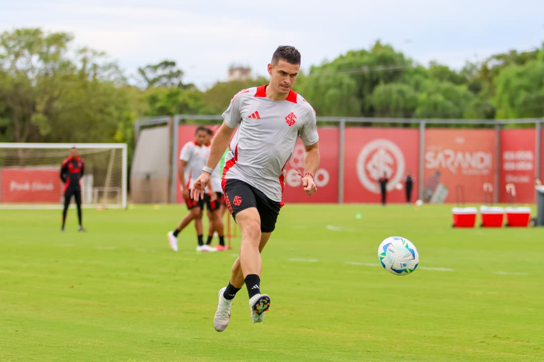 Manhã de trabalho após vencer o Cruzeiro